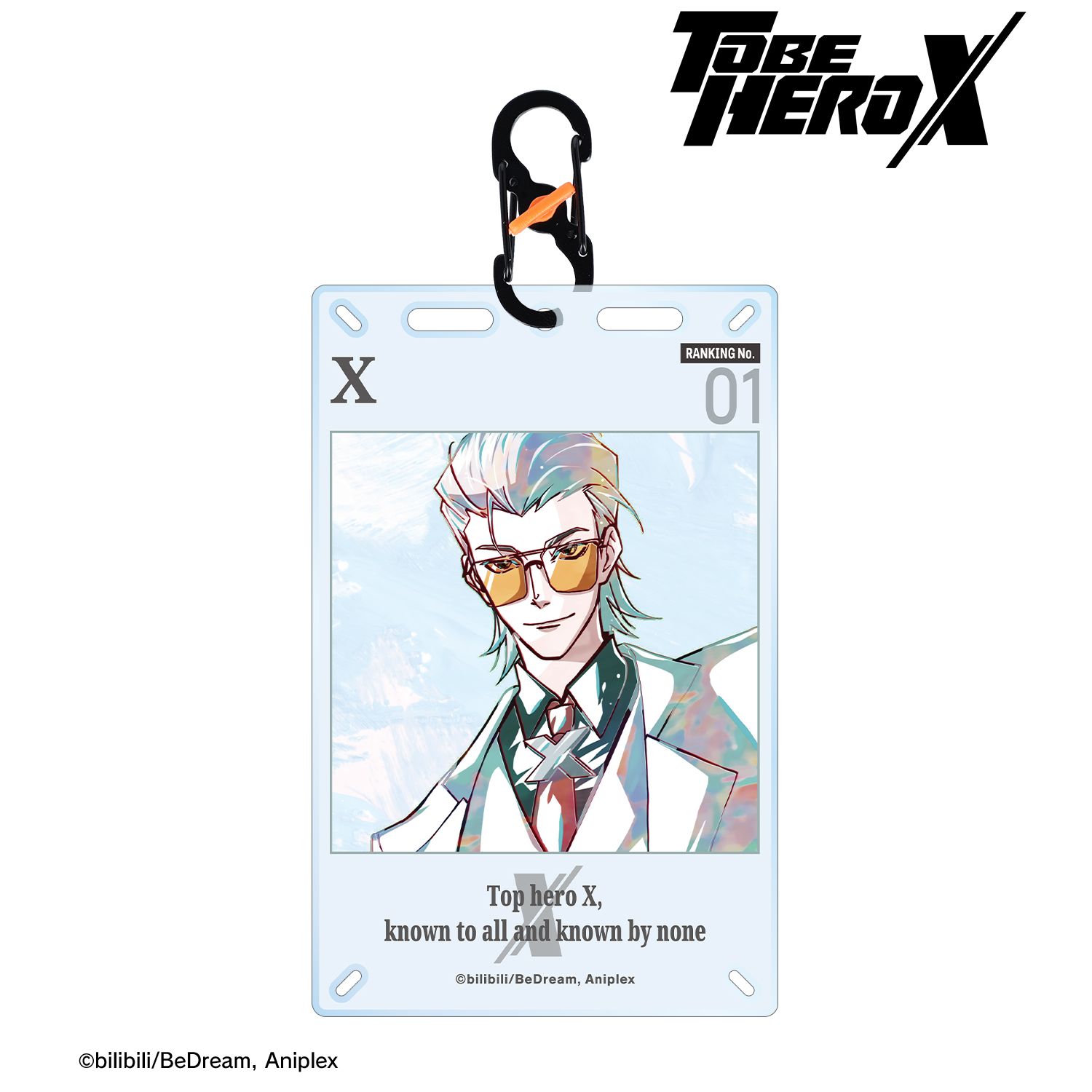 アニメ「TO BE HERO X」 X Ani-Art カラビナ付きカード型アクリルキーホルダー 画像 2 | AniSmile
