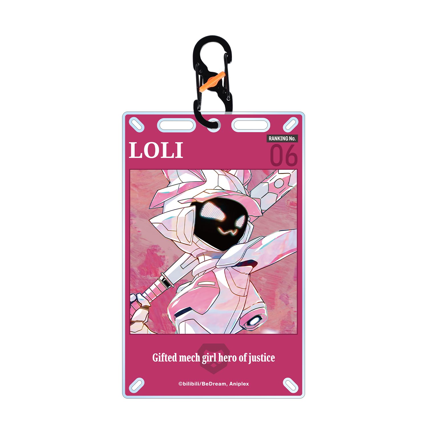 アニメ「TO BE HERO X」 ロリ Ani-Art カラビナ付きカード型アクリルキーホルダー - 公式商品画像 | AniSmile