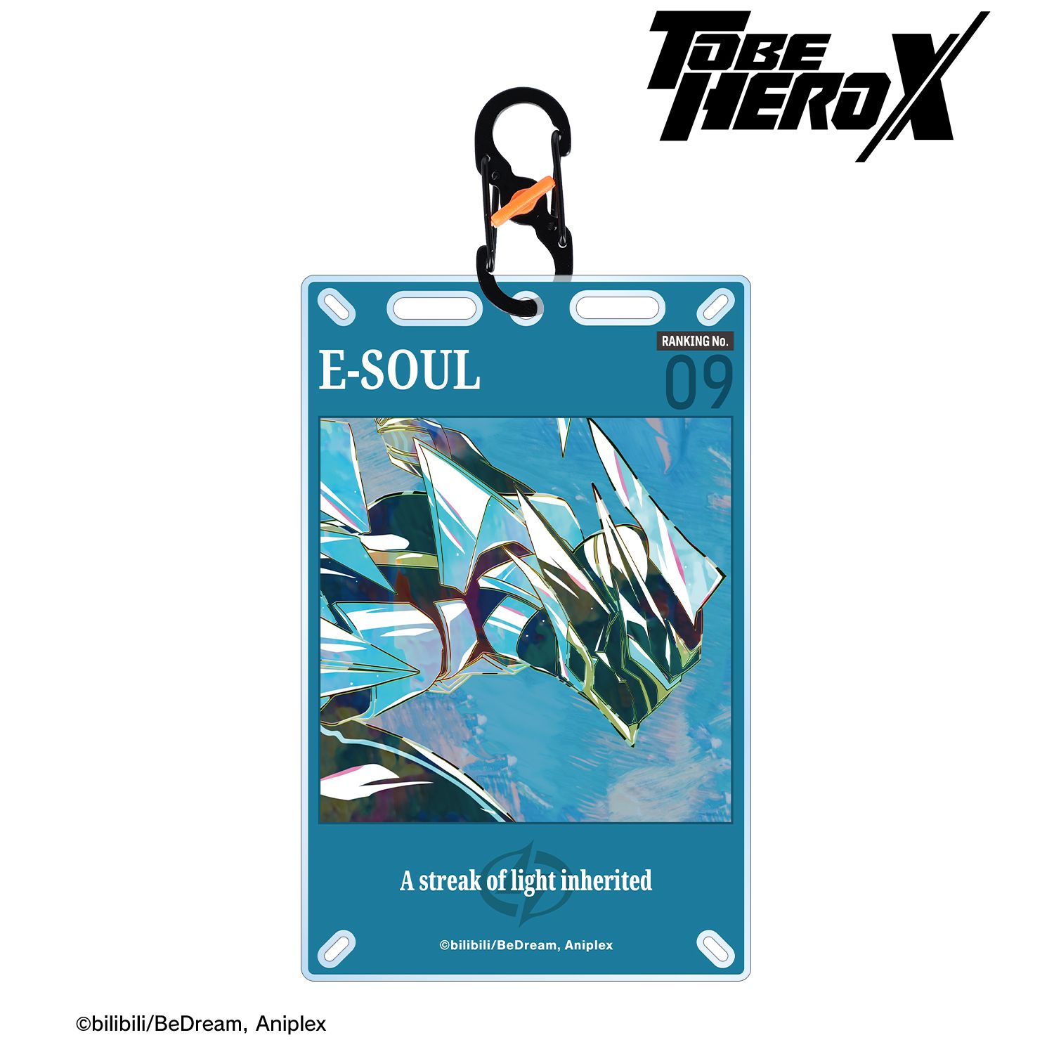 アニメ「TO BE HERO X」 魂電 Ani-Art カラビナ付きカード型アクリルキーホルダー 画像 2 | AniSmile