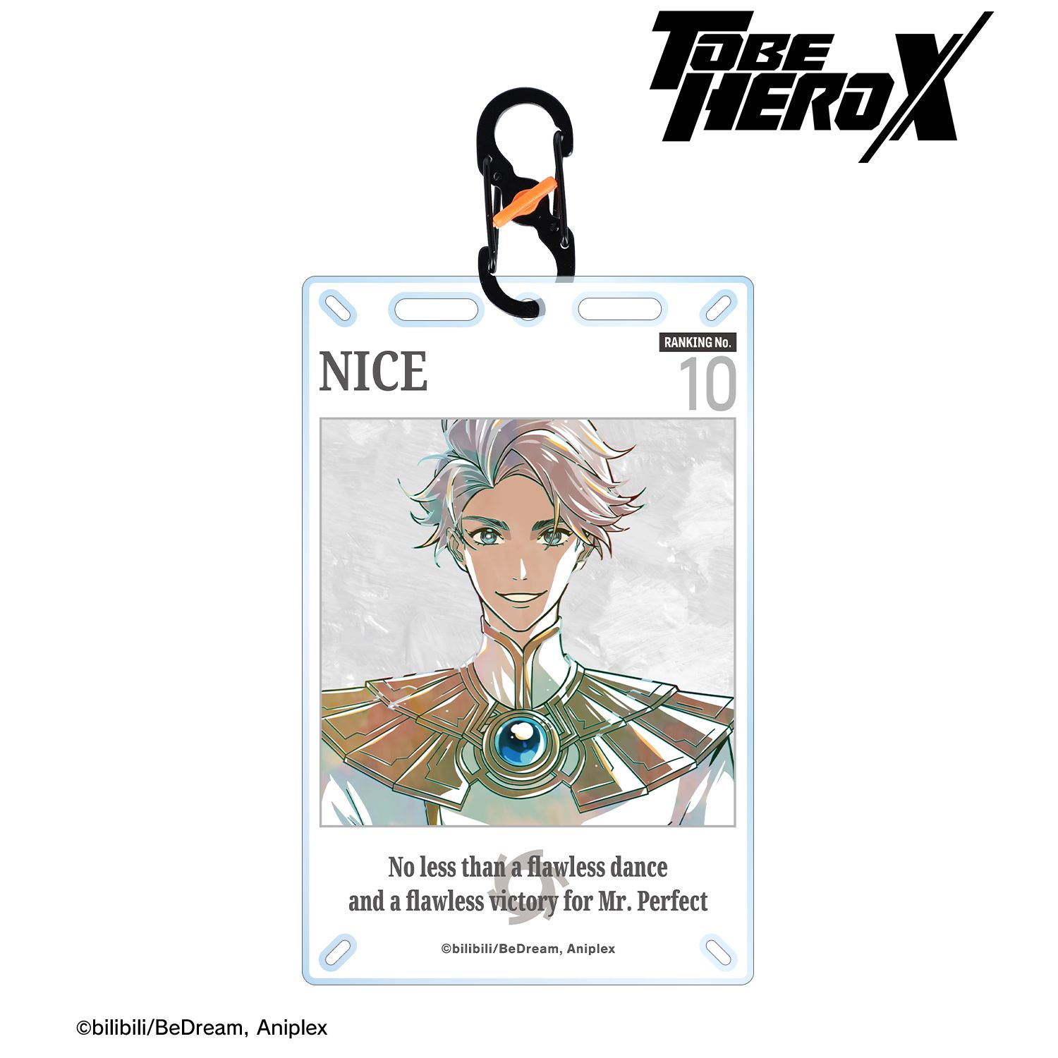 アニメ「TO BE HERO X」 ナイス Ani-Art カラビナ付きカード型アクリルキーホルダー - 公式商品画像 | AniSmile