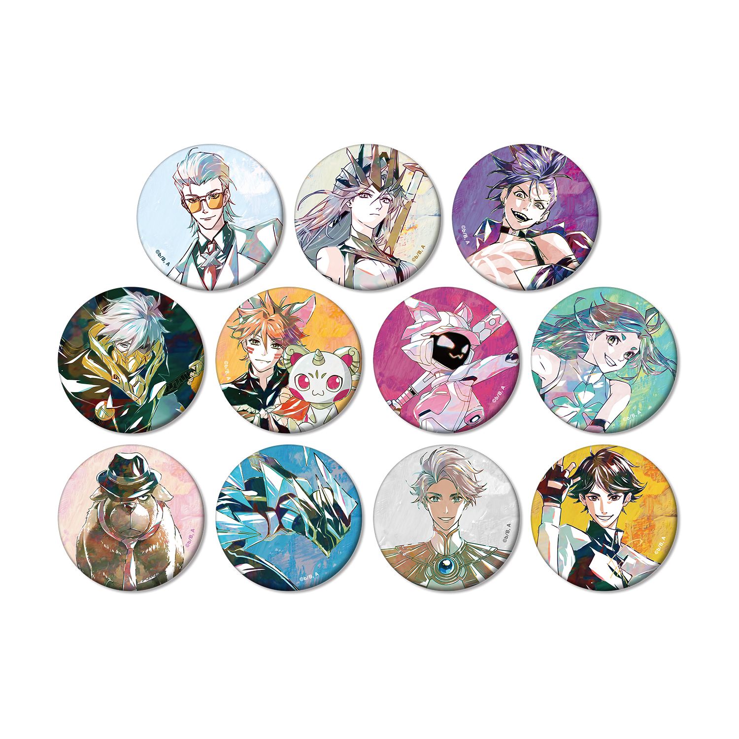 アニメ「TO BE HERO X」 トレーディング Ani-Art マット缶バッジ(単位/単品) 画像 2 | AniSmile