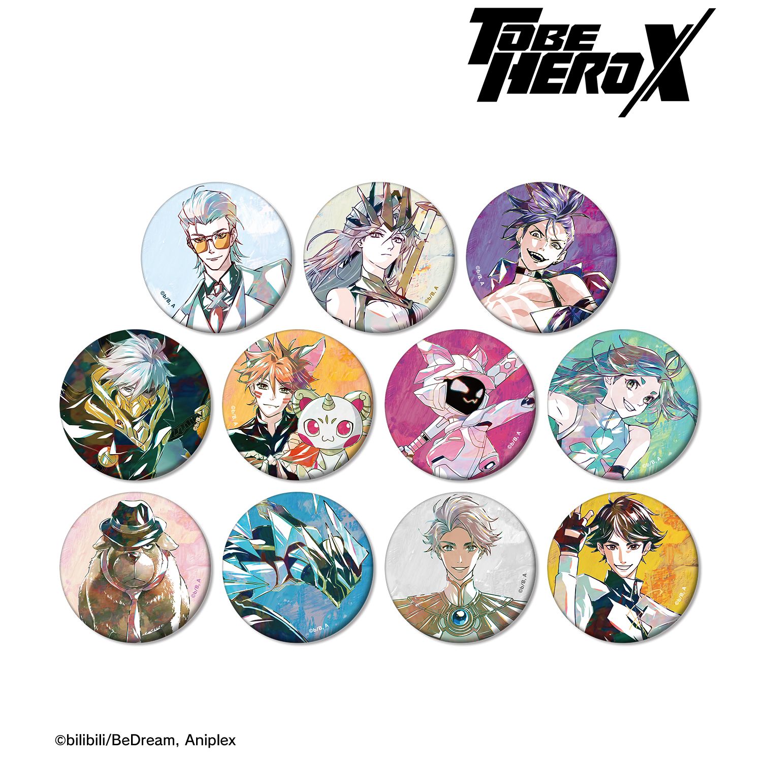 アニメ「TO BE HERO X」 トレーディング Ani-Art マット缶バッジ(単位/単品) - 公式商品画像 | AniSmile